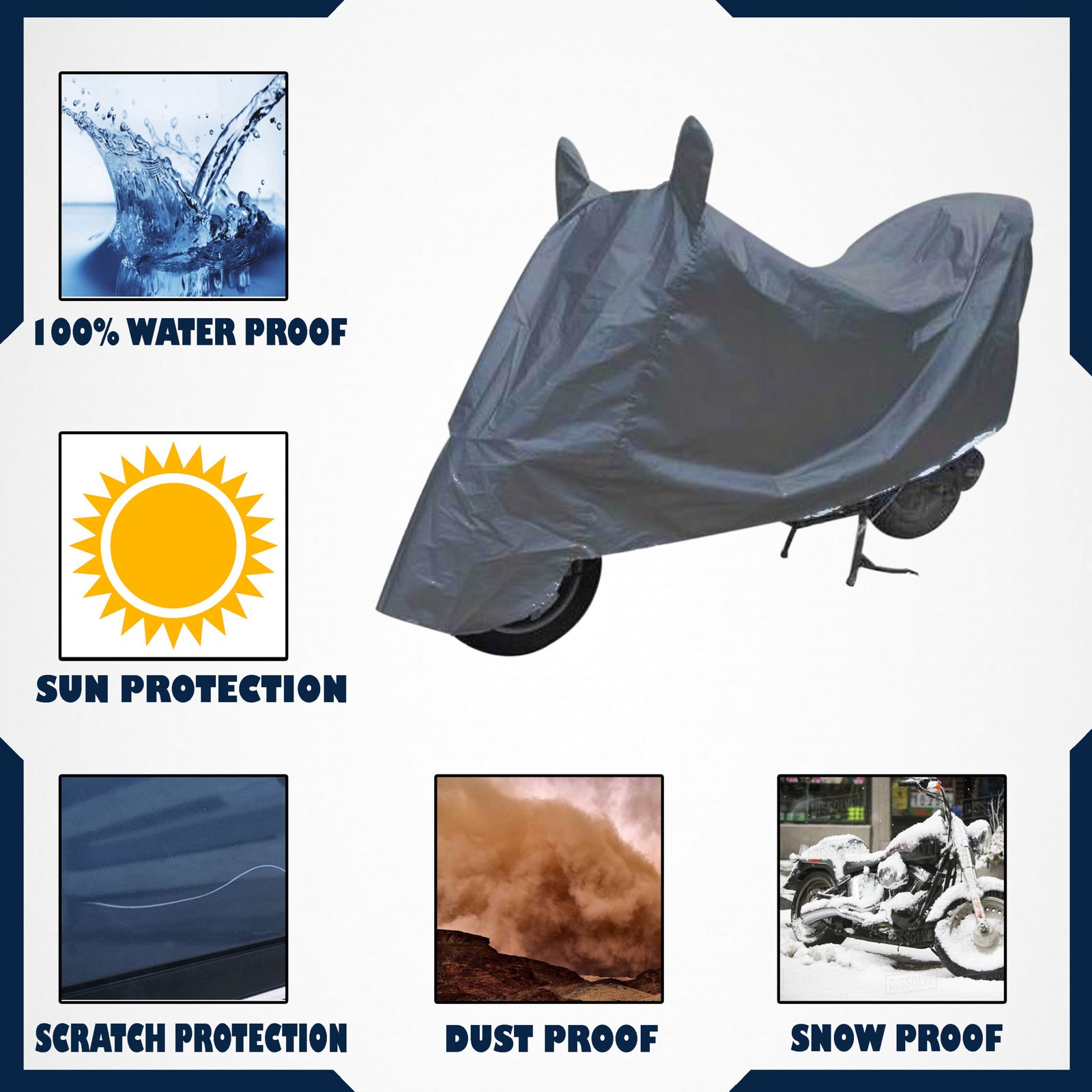 Honda activa 3g body cover online waterproof