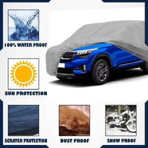 AutoFirm Kia Seltos Car Body Cover 100% WaterProof