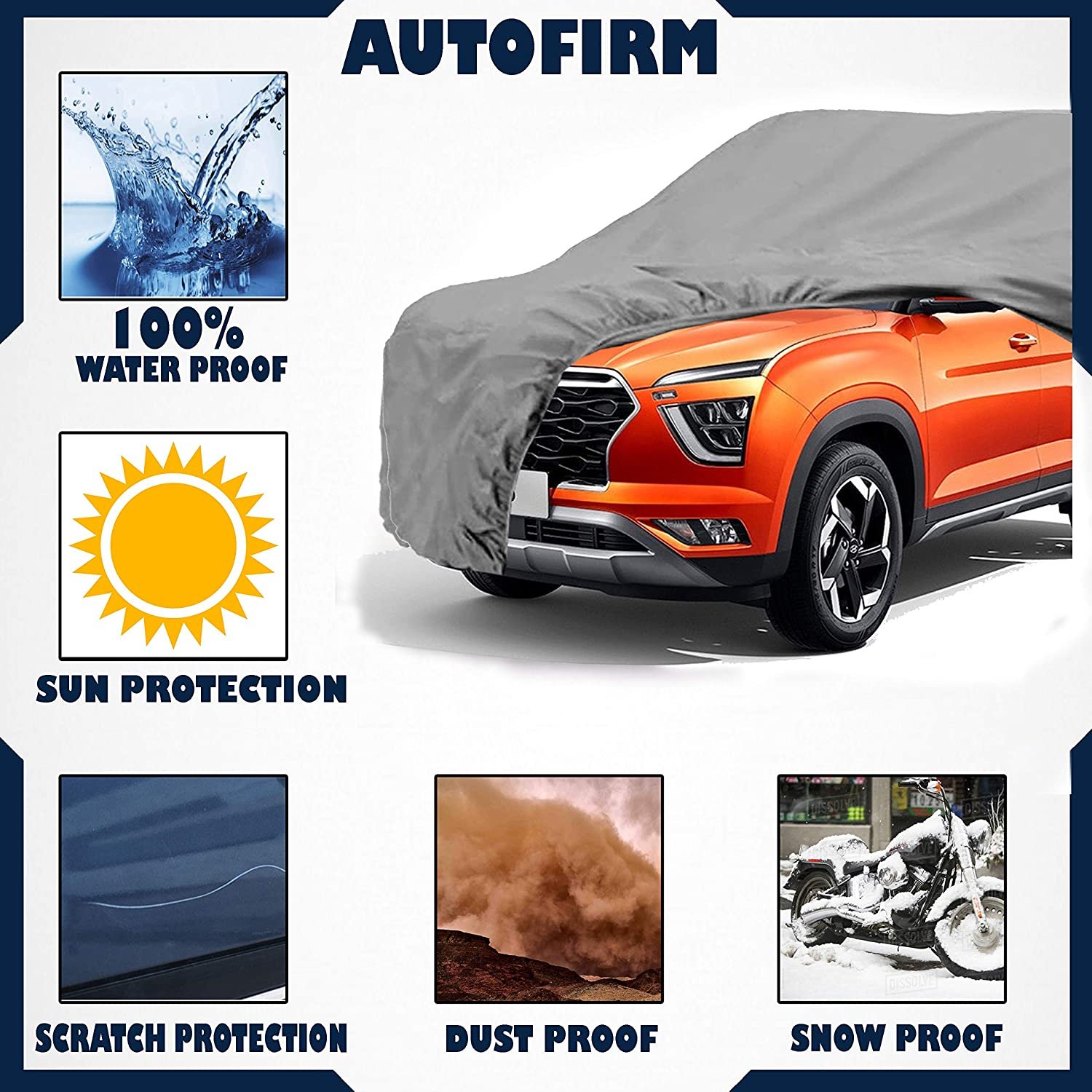 Hyundai creta 2024 car cover